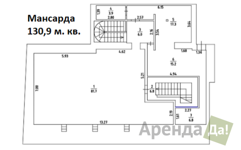 поэтажка мансарда